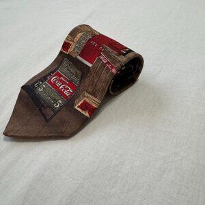 Mens Vintage Coca Cola Tie